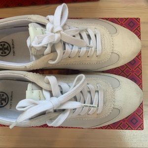 Tory Burch ivory sneakers